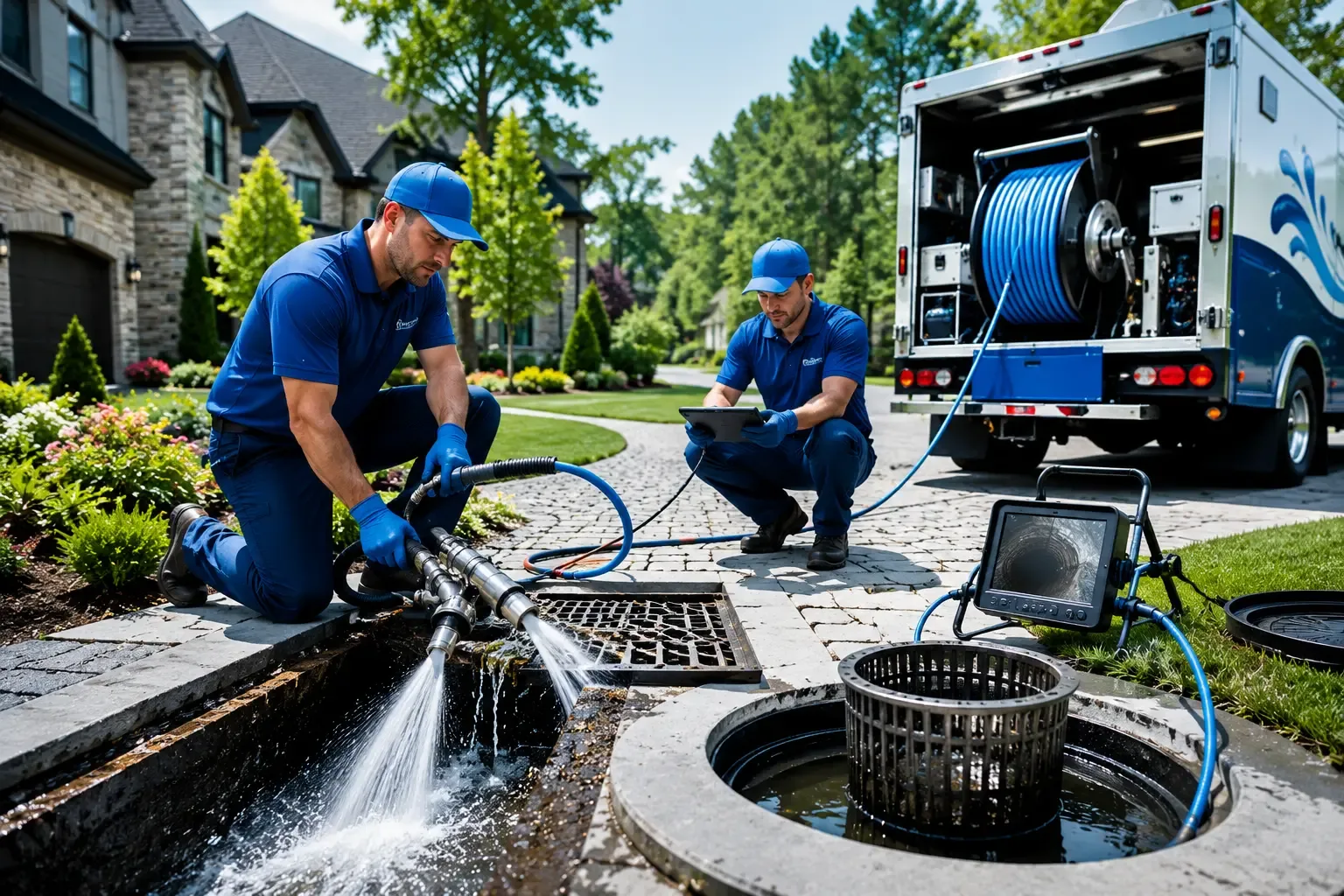 Local outdoor drain cleaning professionals in Kaufman, TX